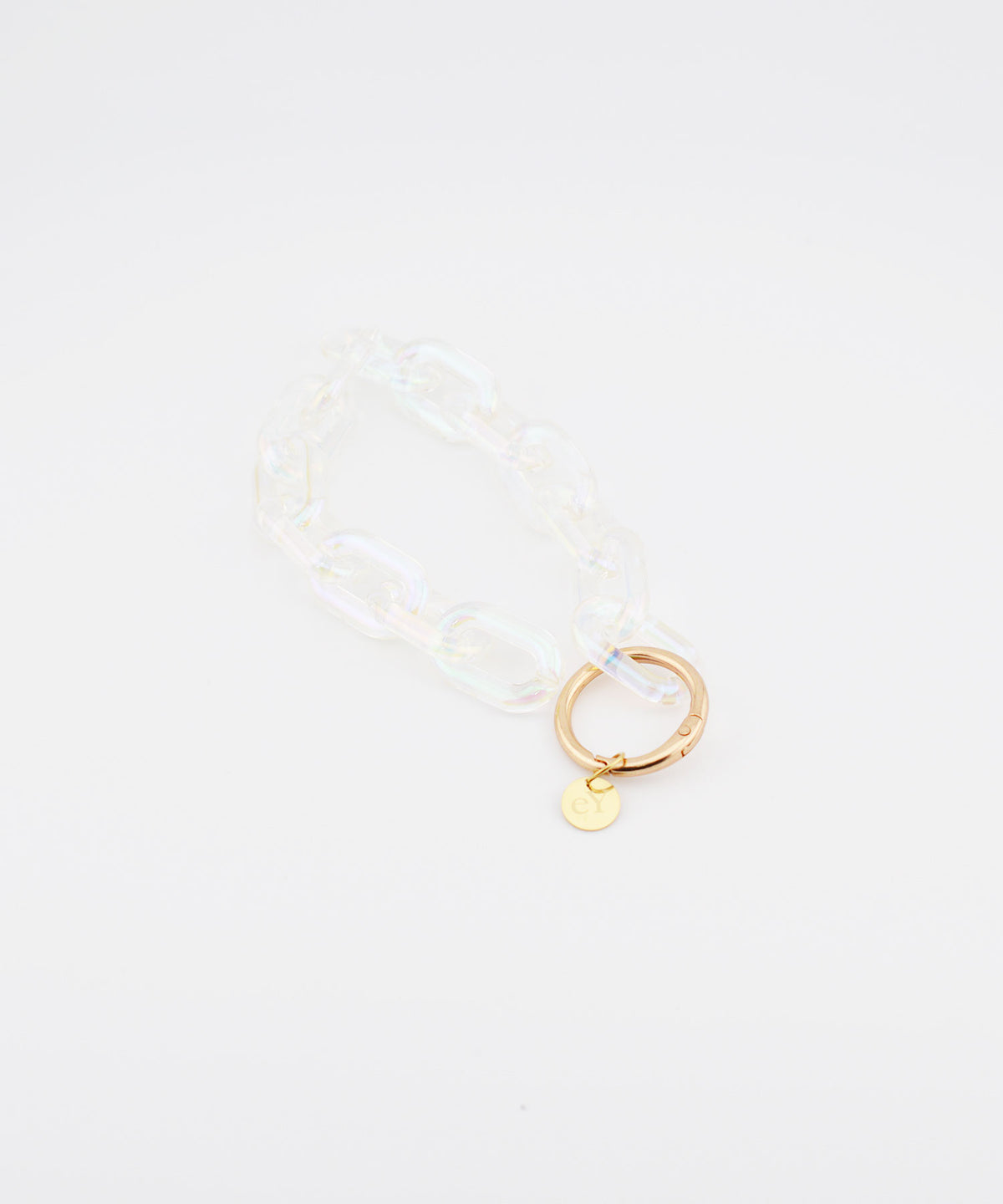 【eY】Aurora Ellipse Chain Wrist Strap
