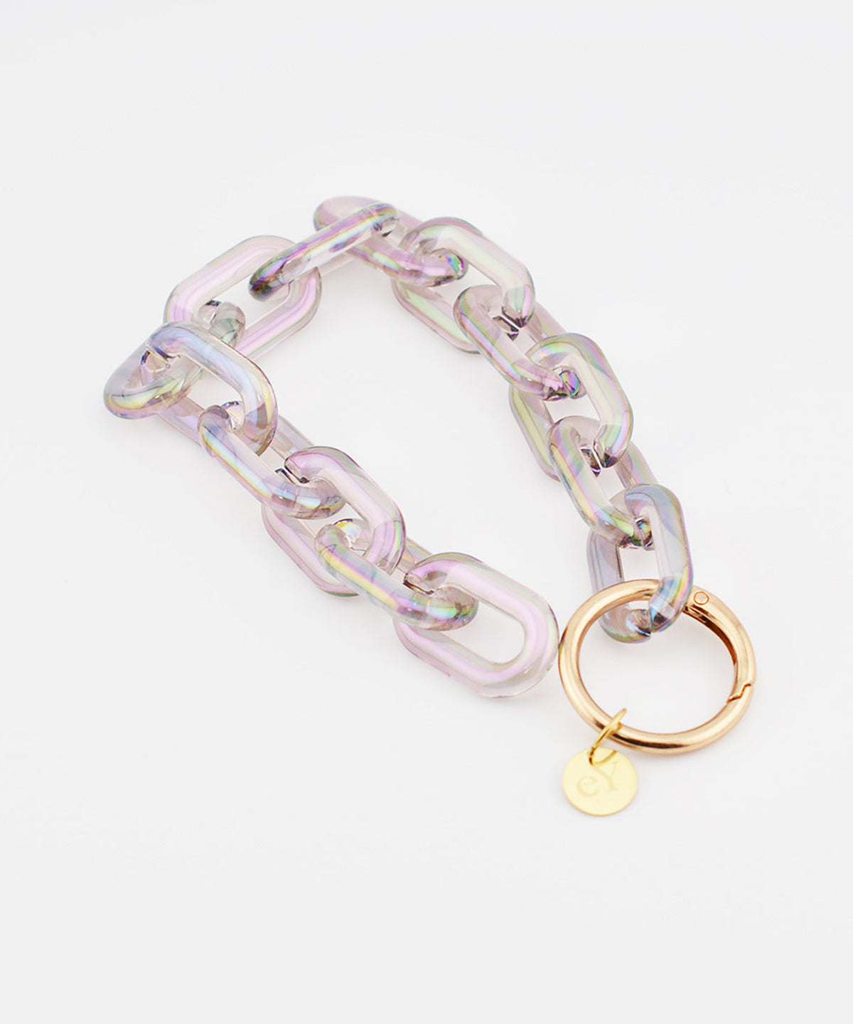 【eY】Aurora Ellipse Chain Wrist Strap