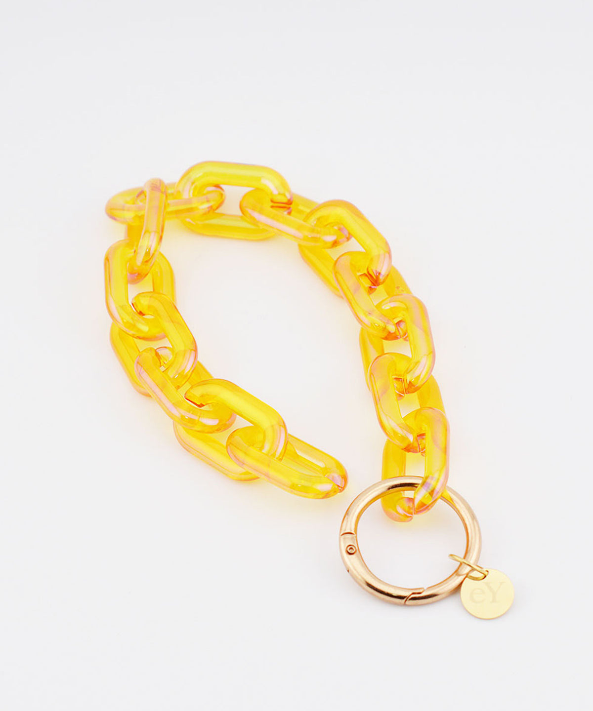 【eY】Aurora Ellipse Chain Wrist Strap