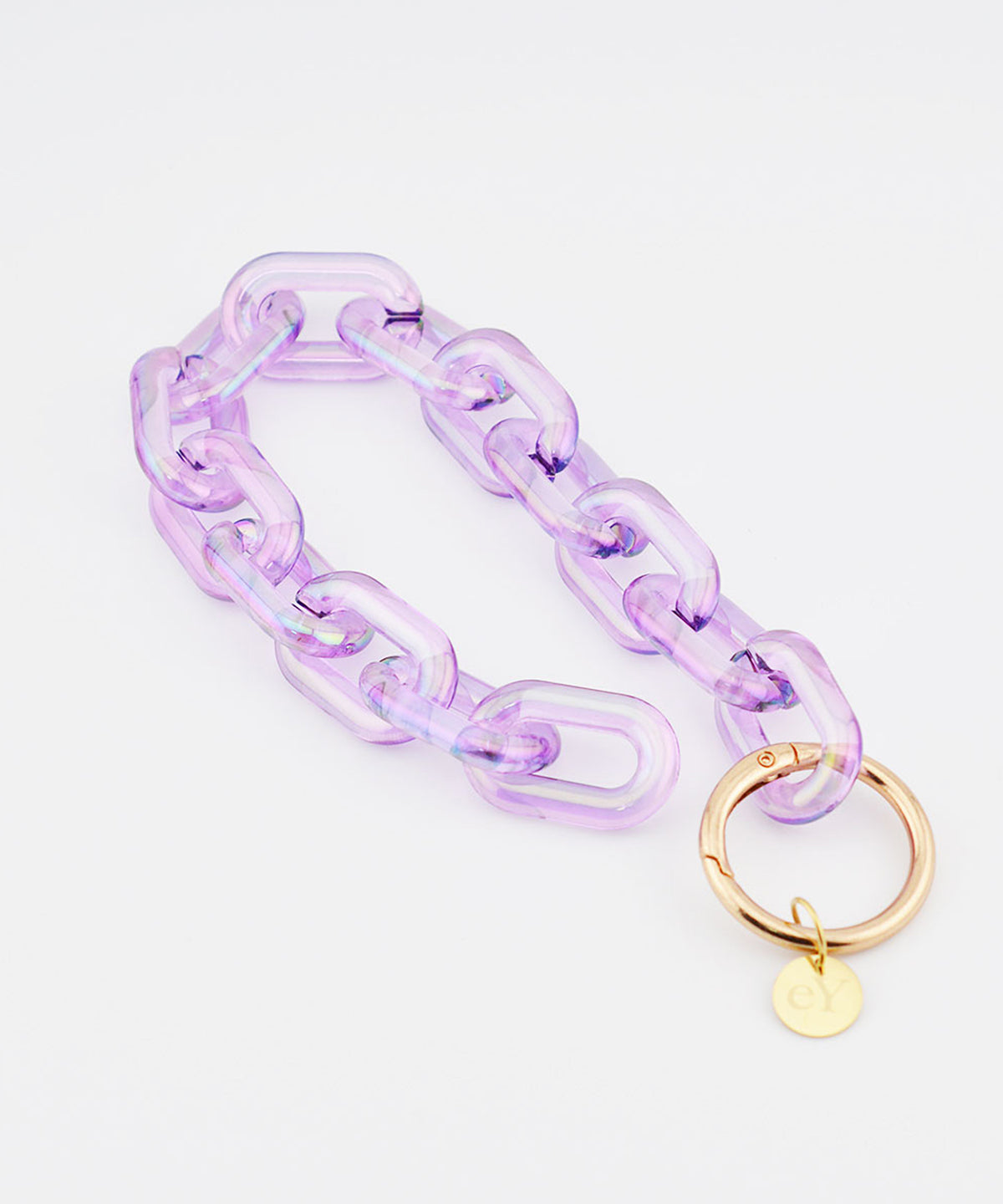 【eY】Aurora Ellipse Chain Wrist Strap