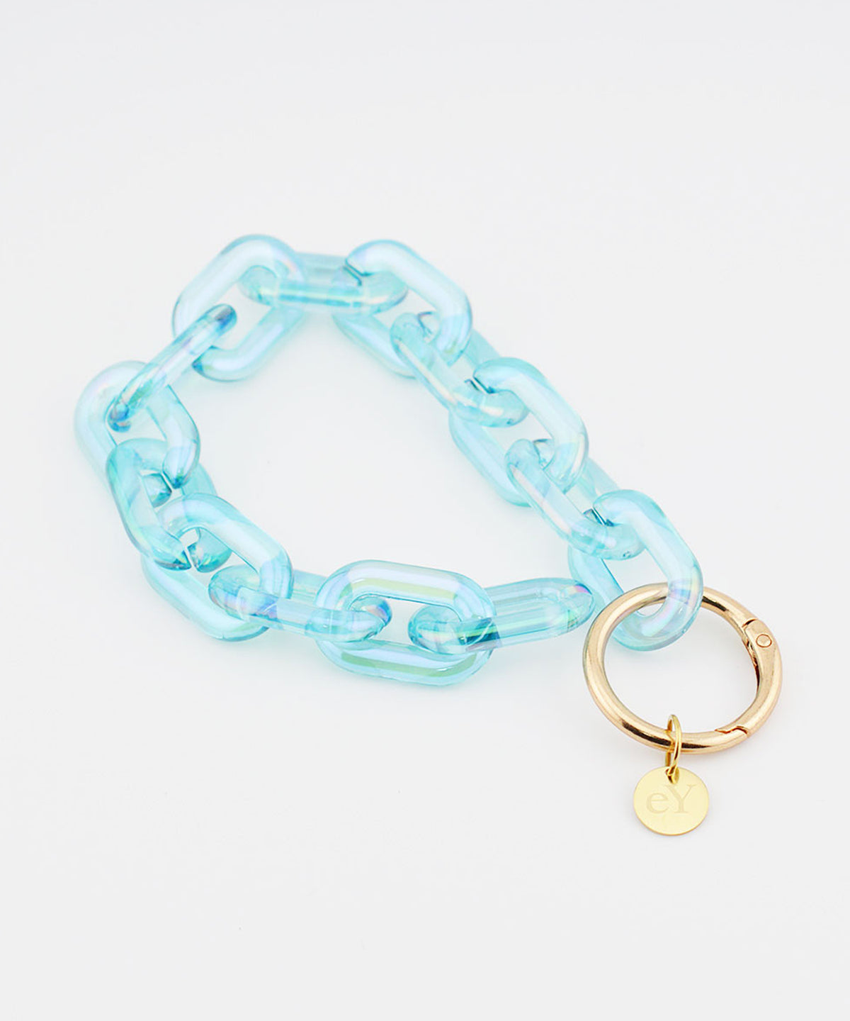 【eY】Aurora Ellipse Chain Wrist Strap