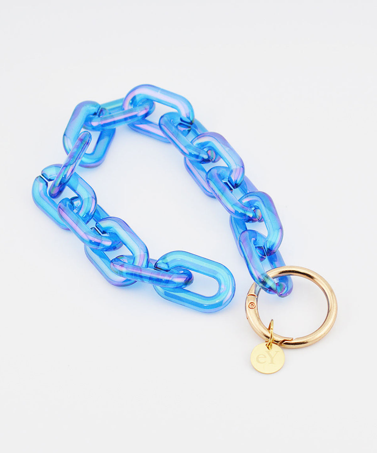 【eY】Aurora Ellipse Chain Wrist Strap