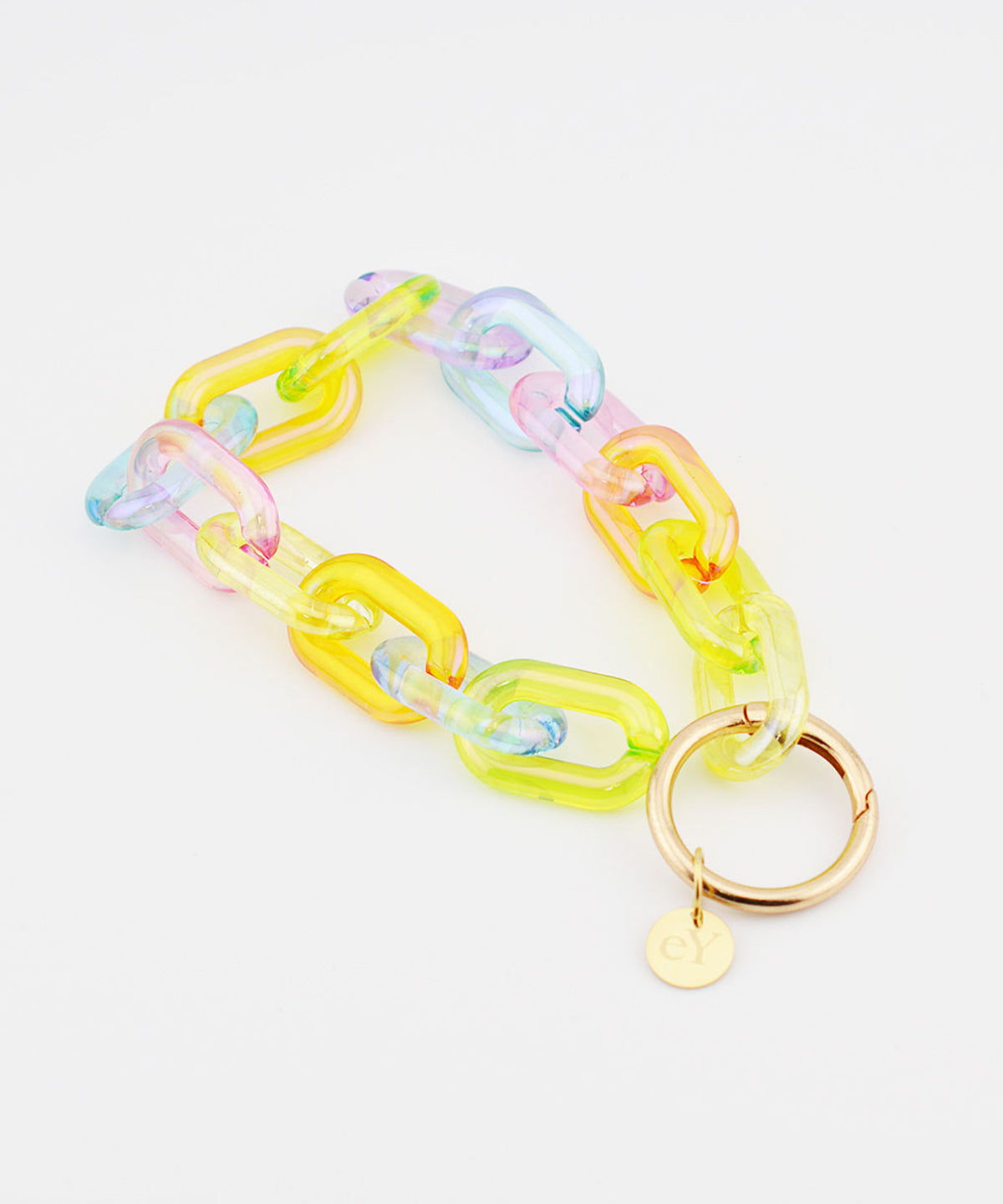 【eY】Aurora Ellipse Chain Wrist Strap