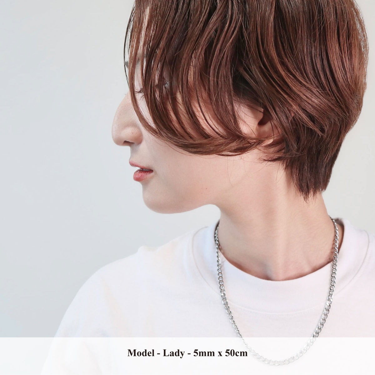 【BROTHERHOOD】Plain Chain Necklace<UNISEX>