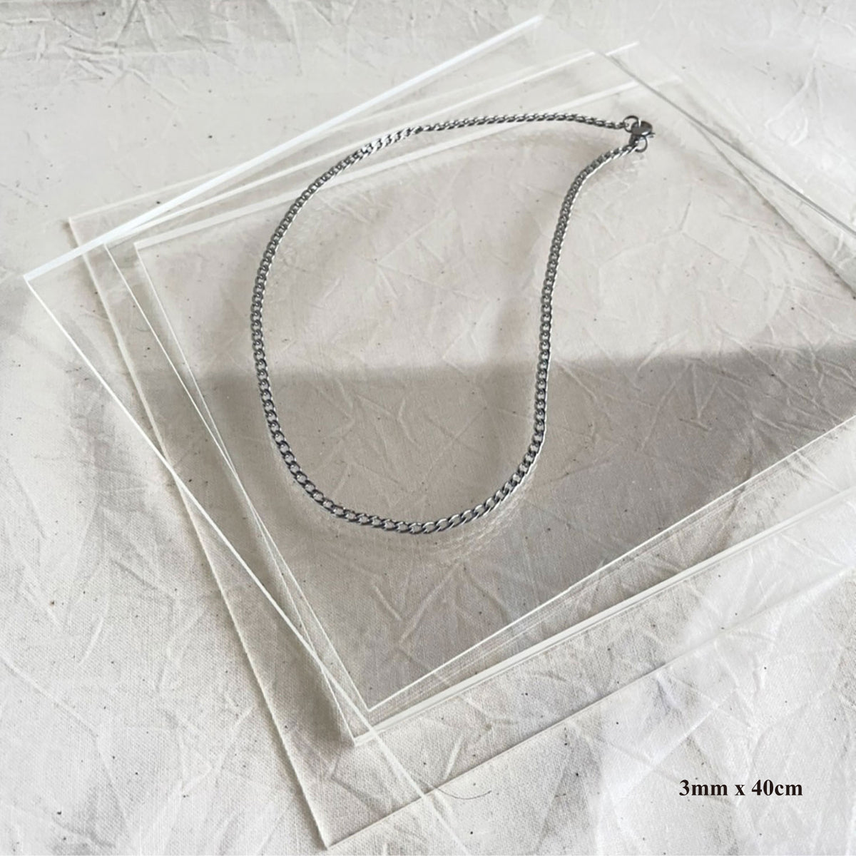【BROTHERHOOD】Plain Chain Necklace<UNISEX>