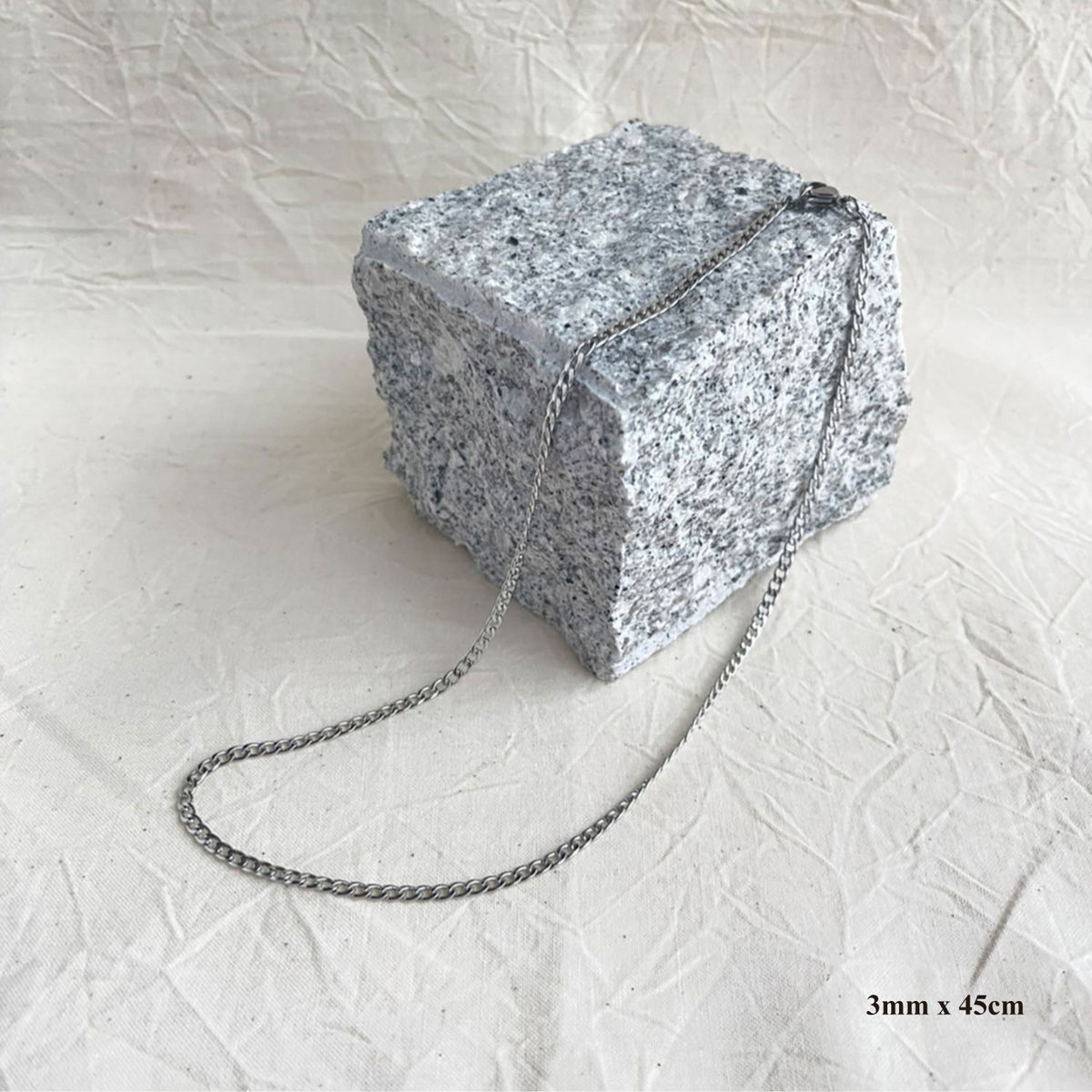 【BROTHERHOOD】Plain Chain Necklace<UNISEX>