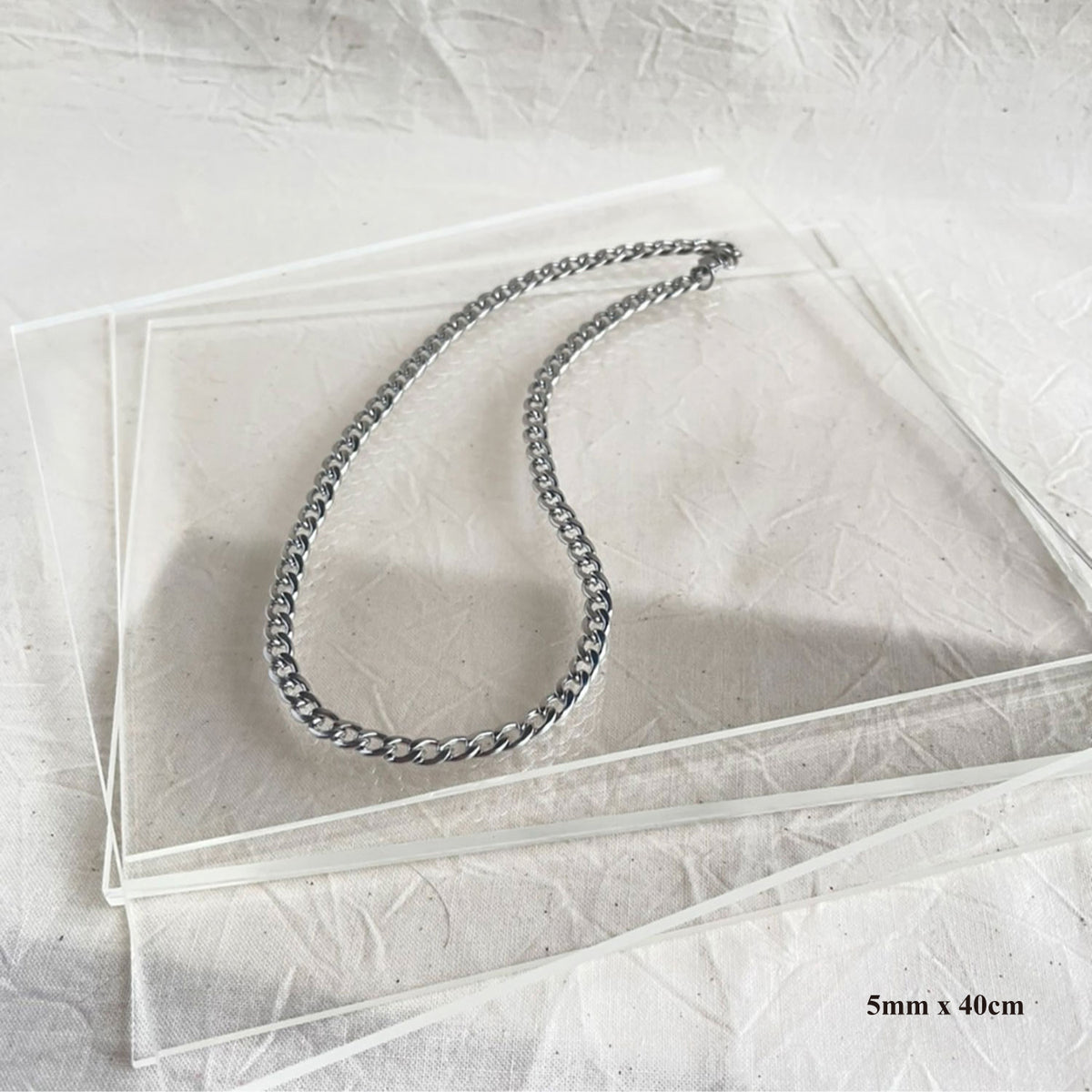 【BROTHERHOOD】Plain Chain Necklace<UNISEX>