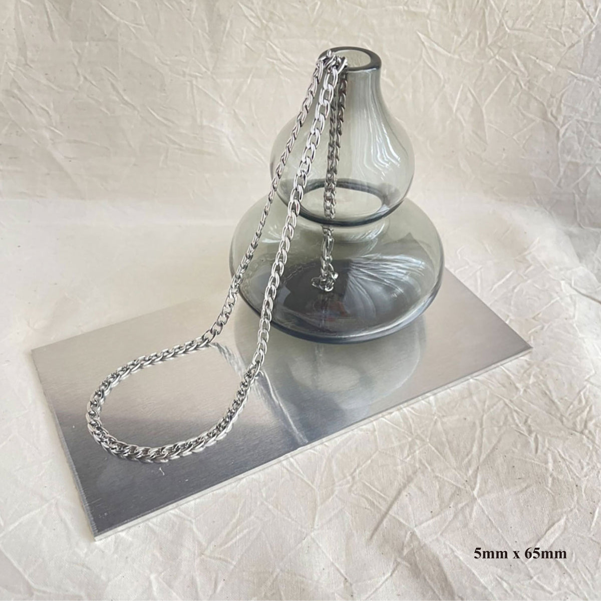 【BROTHERHOOD】Plain Chain Necklace<UNISEX>