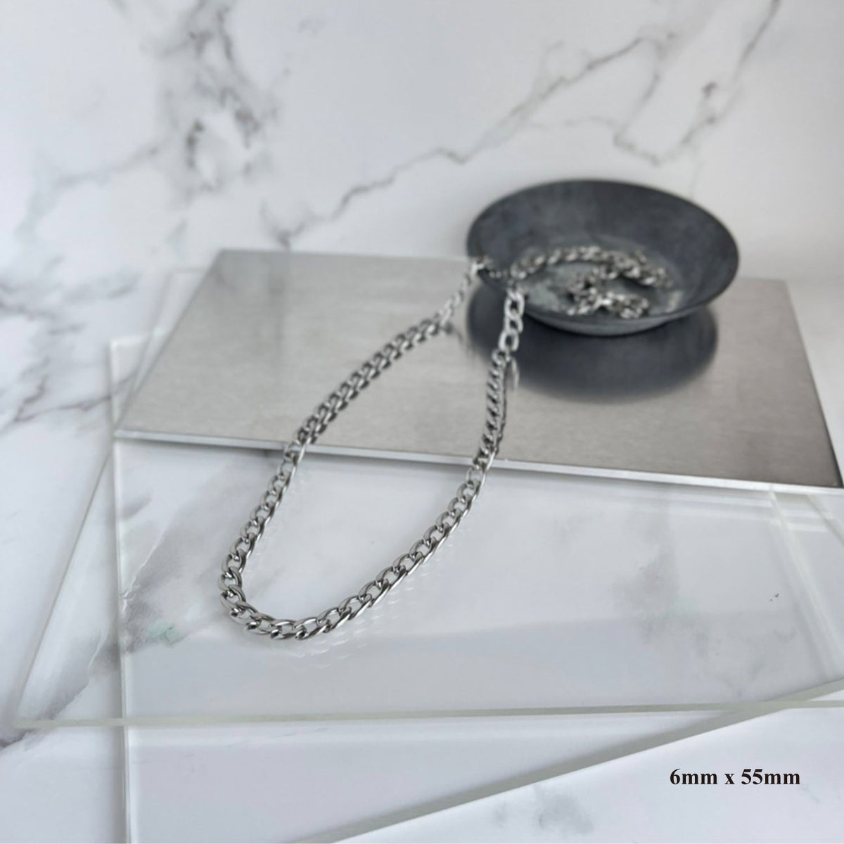 【BROTHERHOOD】Plain Chain Necklace<UNISEX>