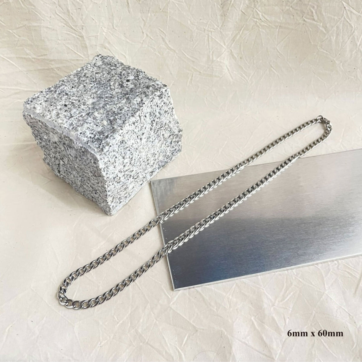 【BROTHERHOOD】Plain Chain Necklace<UNISEX>