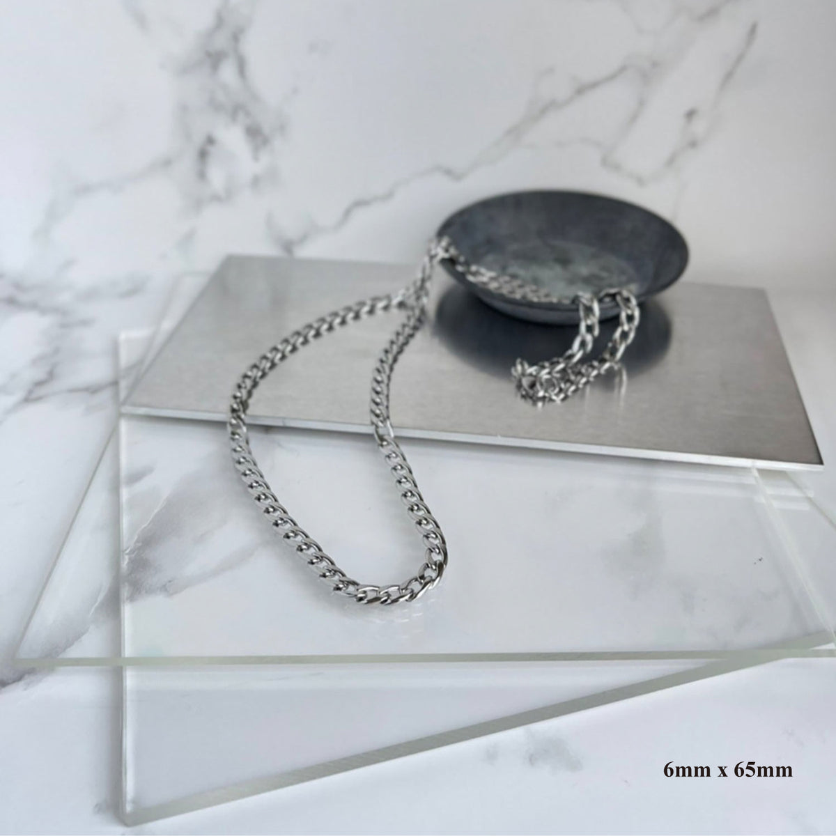 【BROTHERHOOD】Plain Chain Necklace<UNISEX>