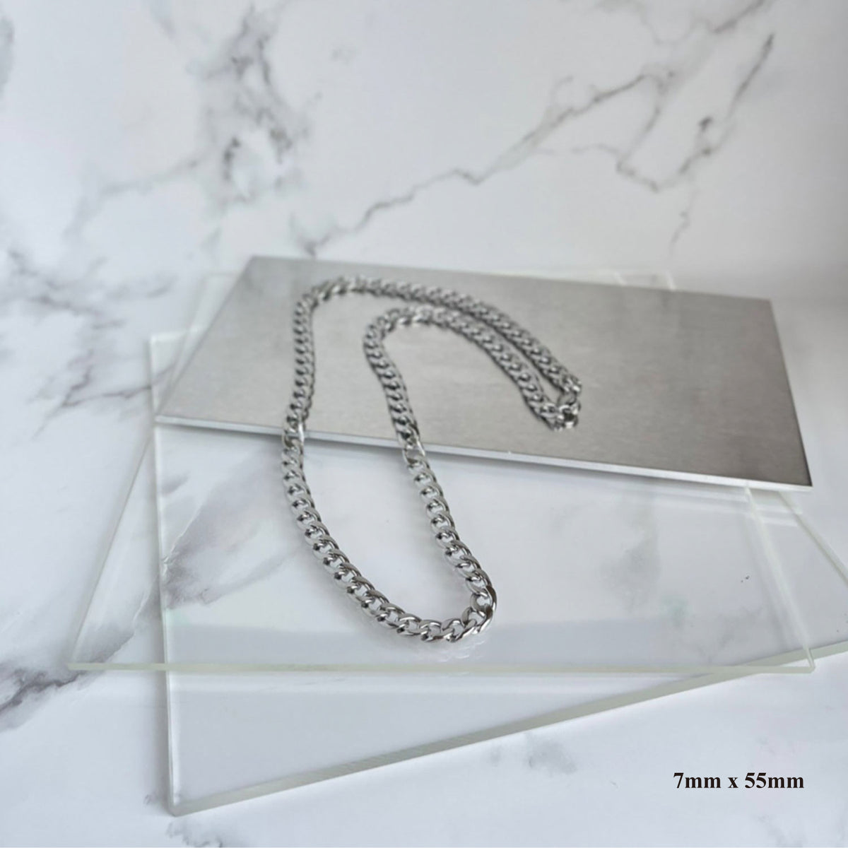 【BROTHERHOOD】Plain Chain Necklace<UNISEX>