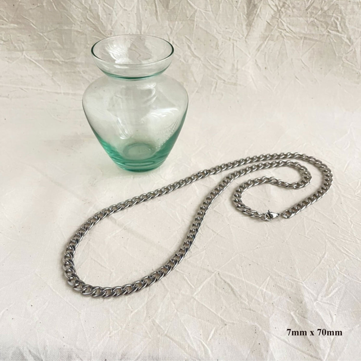 【BROTHERHOOD】Plain Chain Necklace<UNISEX>