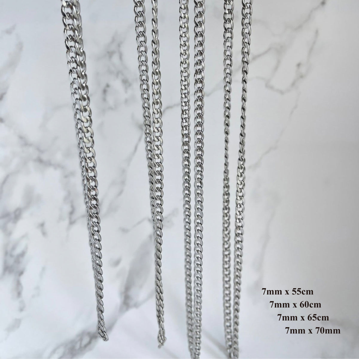 【BROTHERHOOD】Plain Chain Necklace<UNISEX>