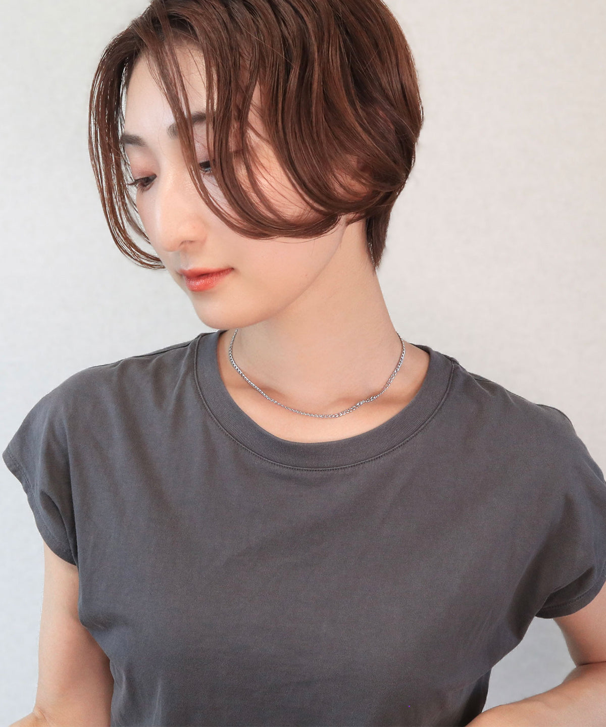 【BROTHERHOOD】Plain Chain Necklace<UNISEX>