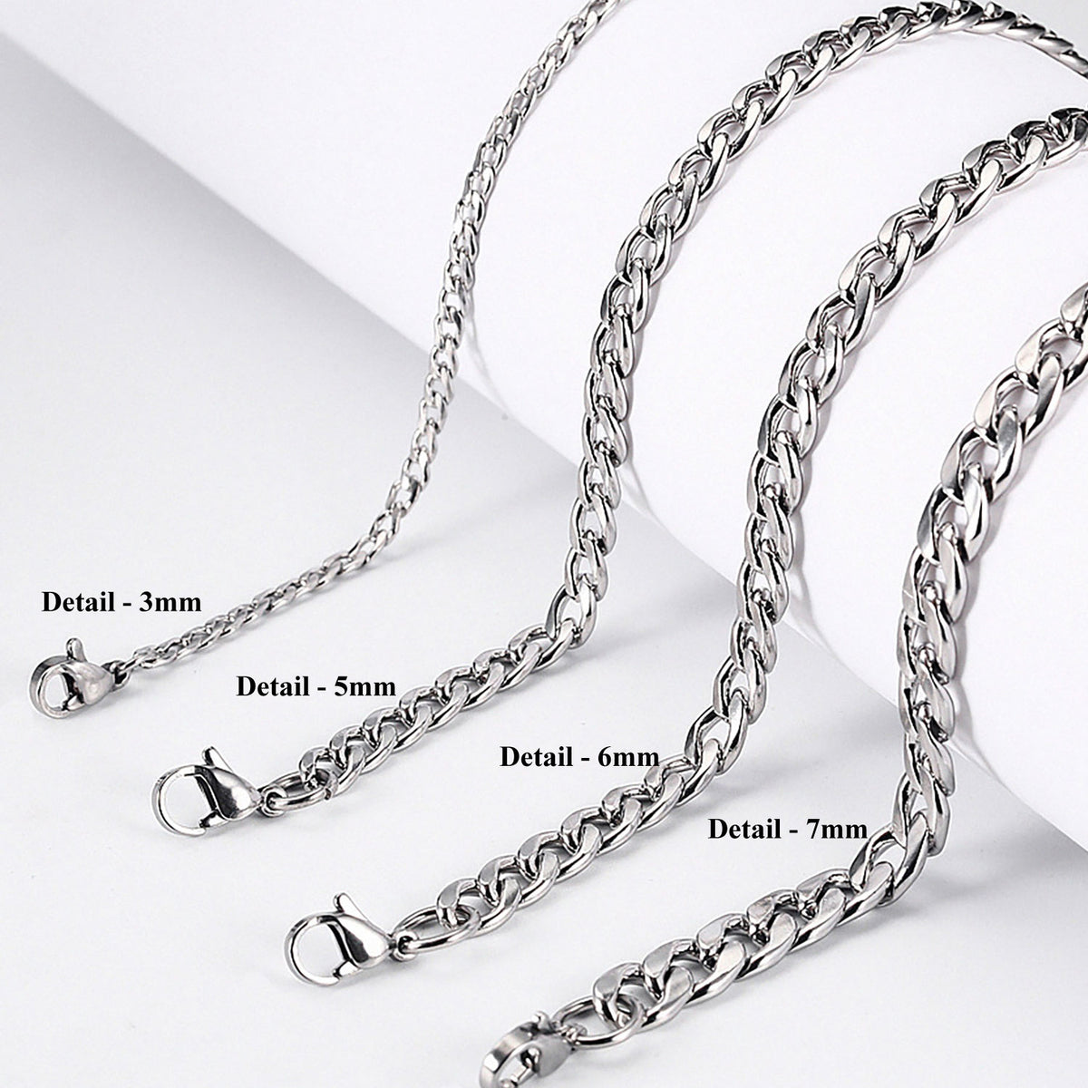 【BROTHERHOOD】Plain Chain Necklace<UNISEX>
