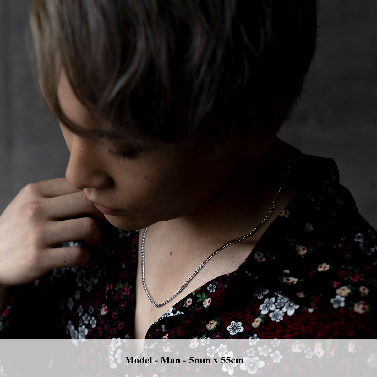 【BROTHERHOOD】Plain Chain Necklace<UNISEX>