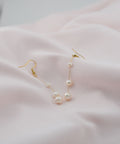 【earyear】Rhythm Fresh Pearl Chain Pierce(両耳用)
