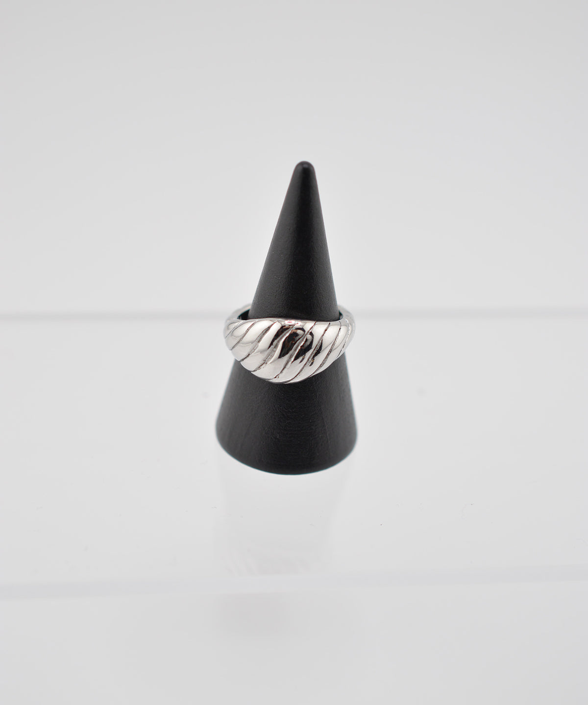 【earyear】Petite Croissant design peti Volume Ring