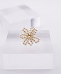 【earyear】Pearl Bloom Ear Cuff〈片耳用〉