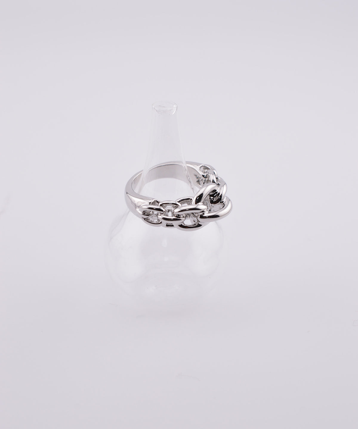 【earyear】Chunky Chain Layered Ring