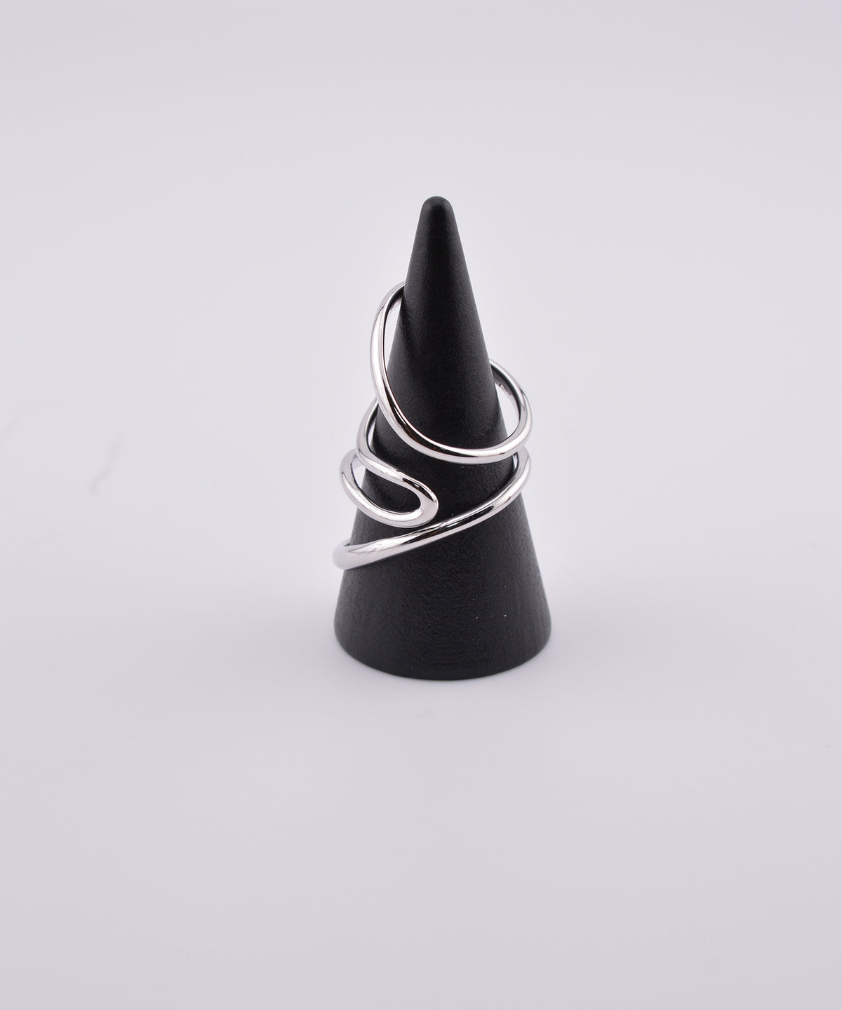 【earyear】Waveform Spiral Ring