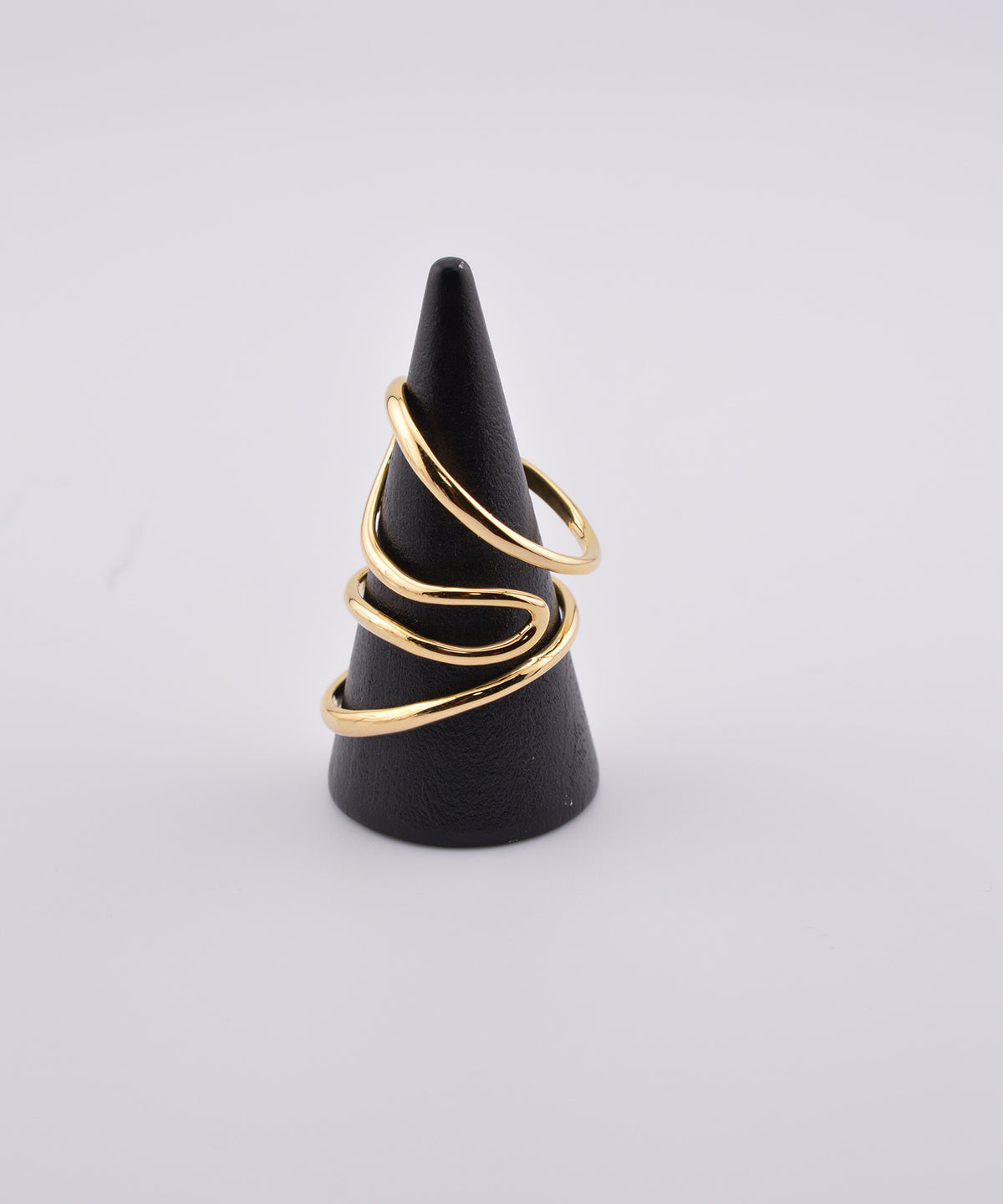 【earyear】Waveform Spiral Ring