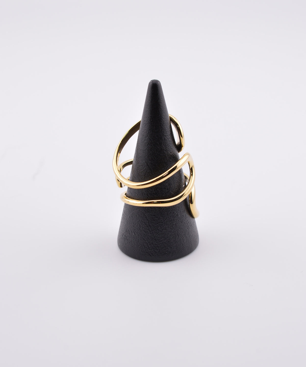 【earyear】Waveform Spiral Ring
