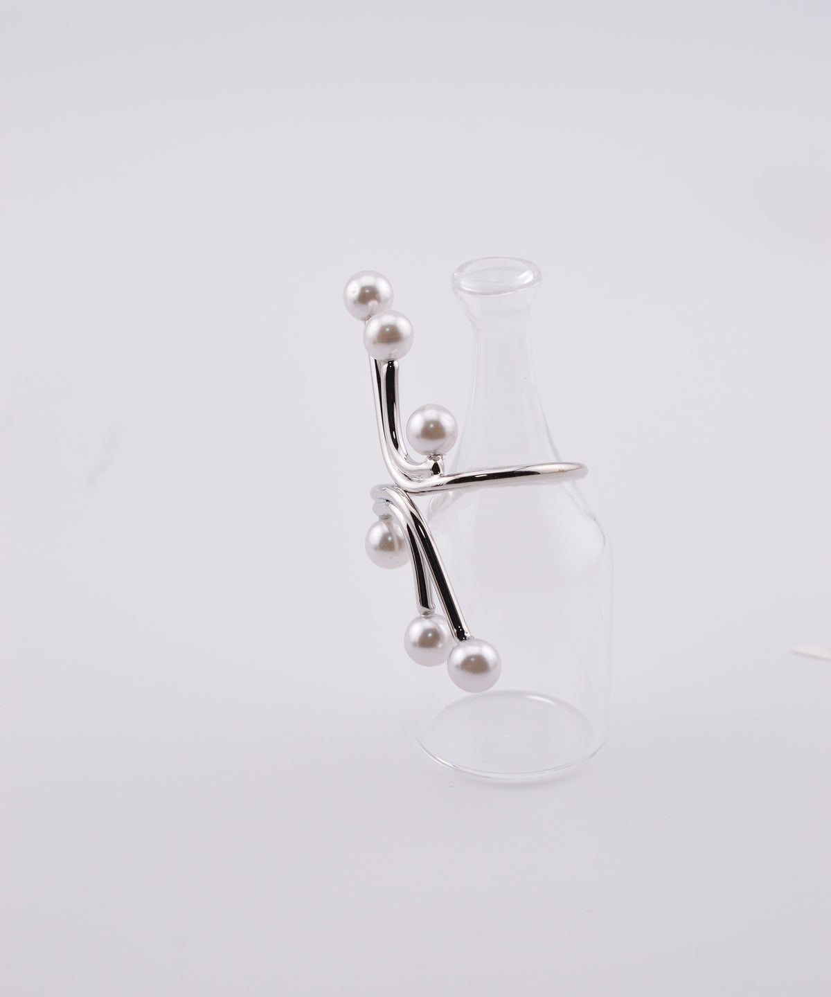 【earyear】Pearl Stem Ring