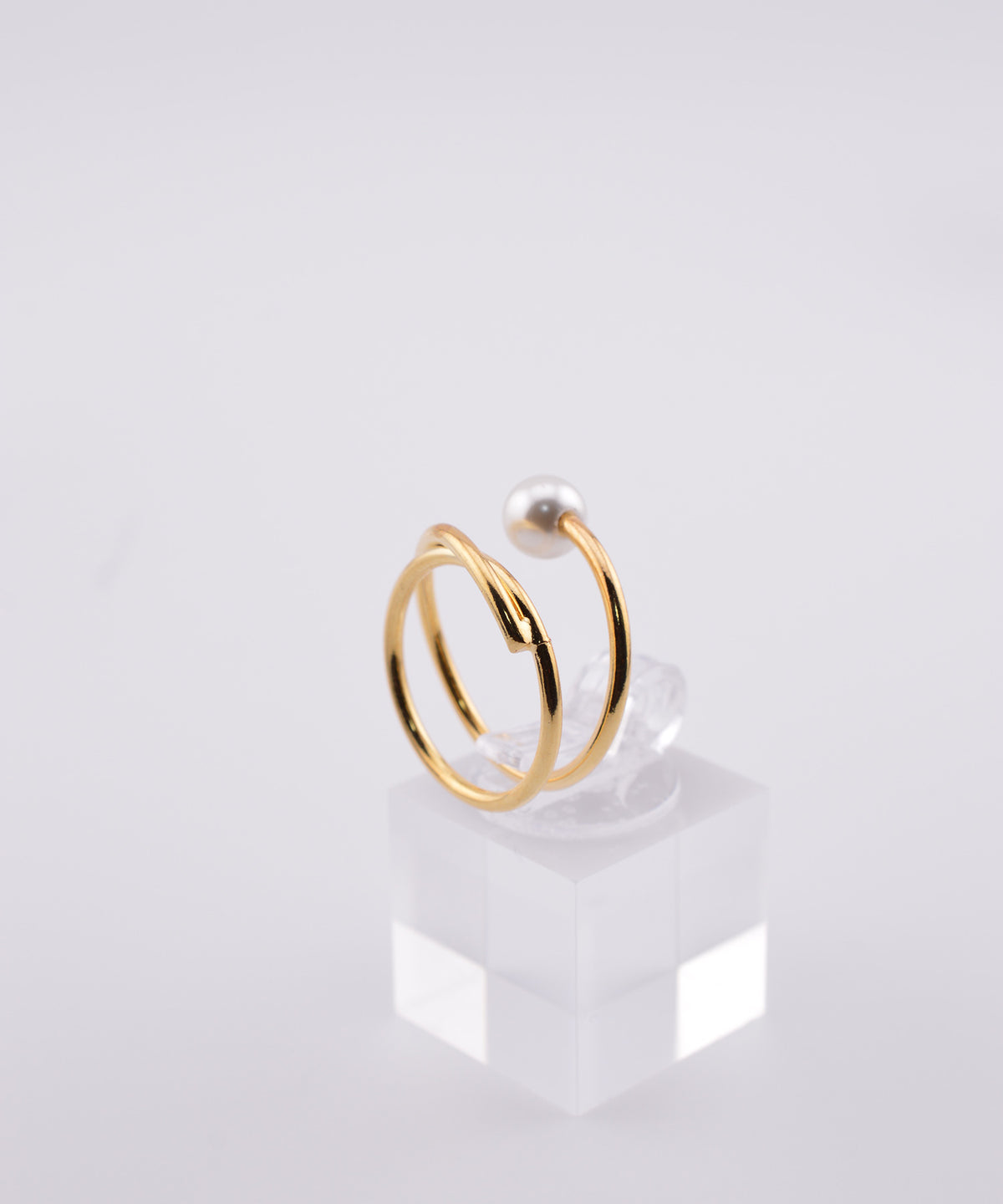 【earyear】Pearl Orbit Ring