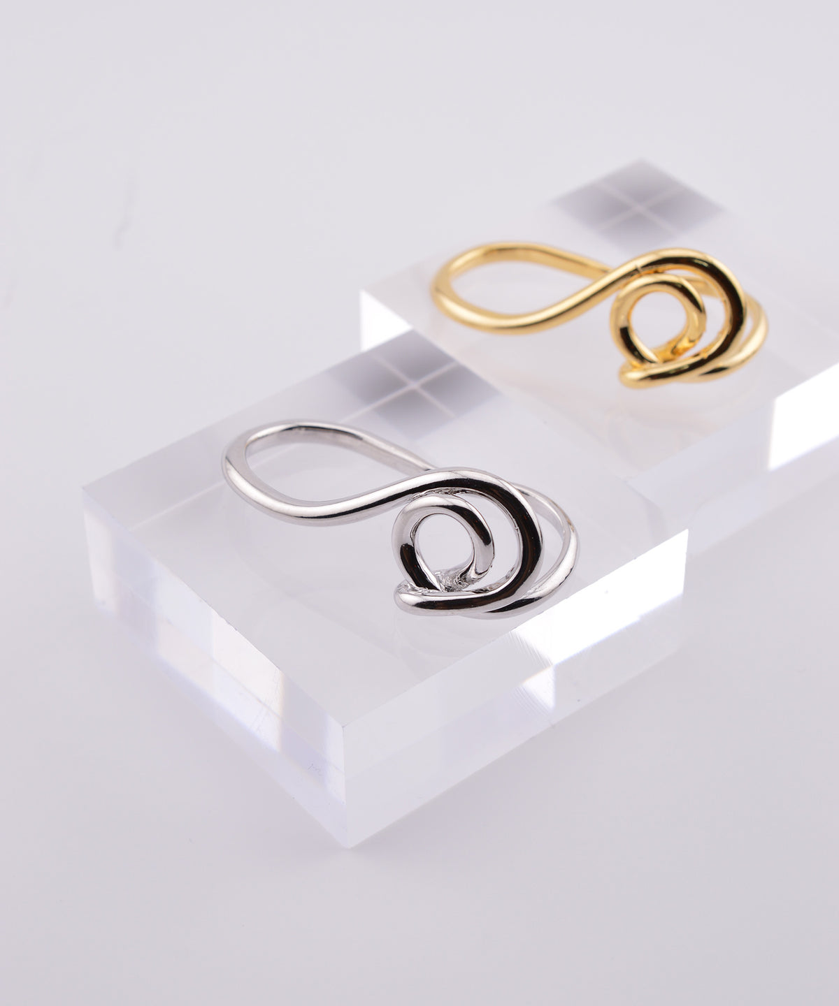 【earyear】Mooncurrent Double Finger Ring