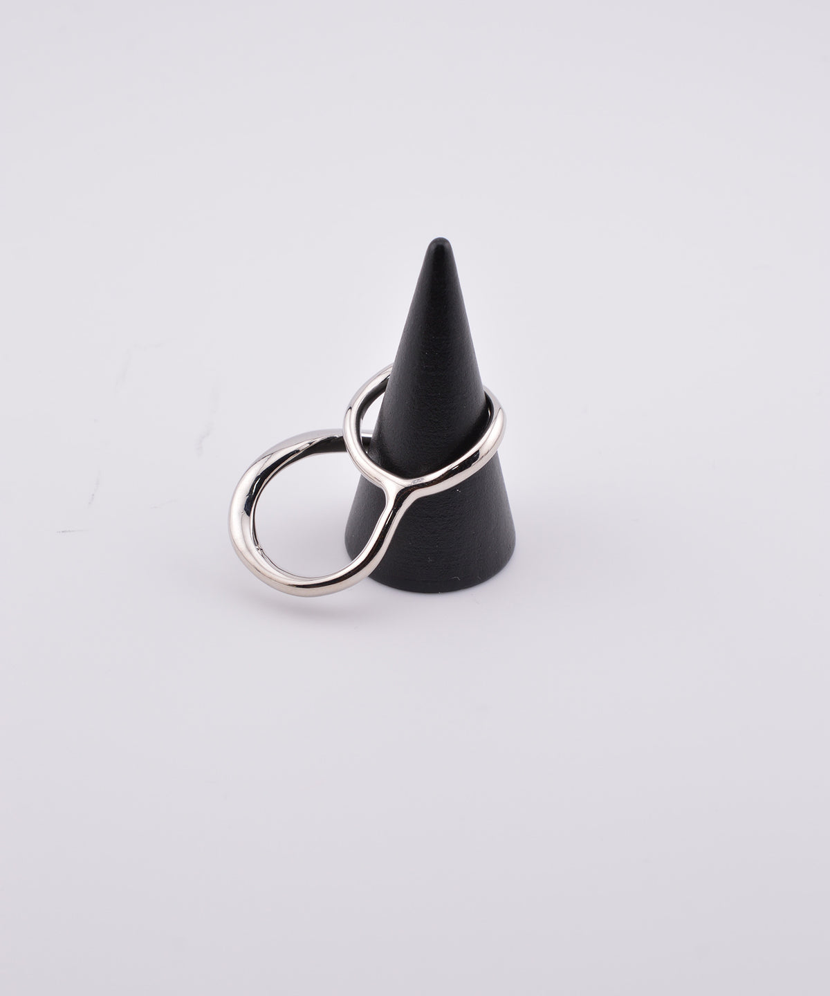 【earyear】Waveform Double Finger Ring