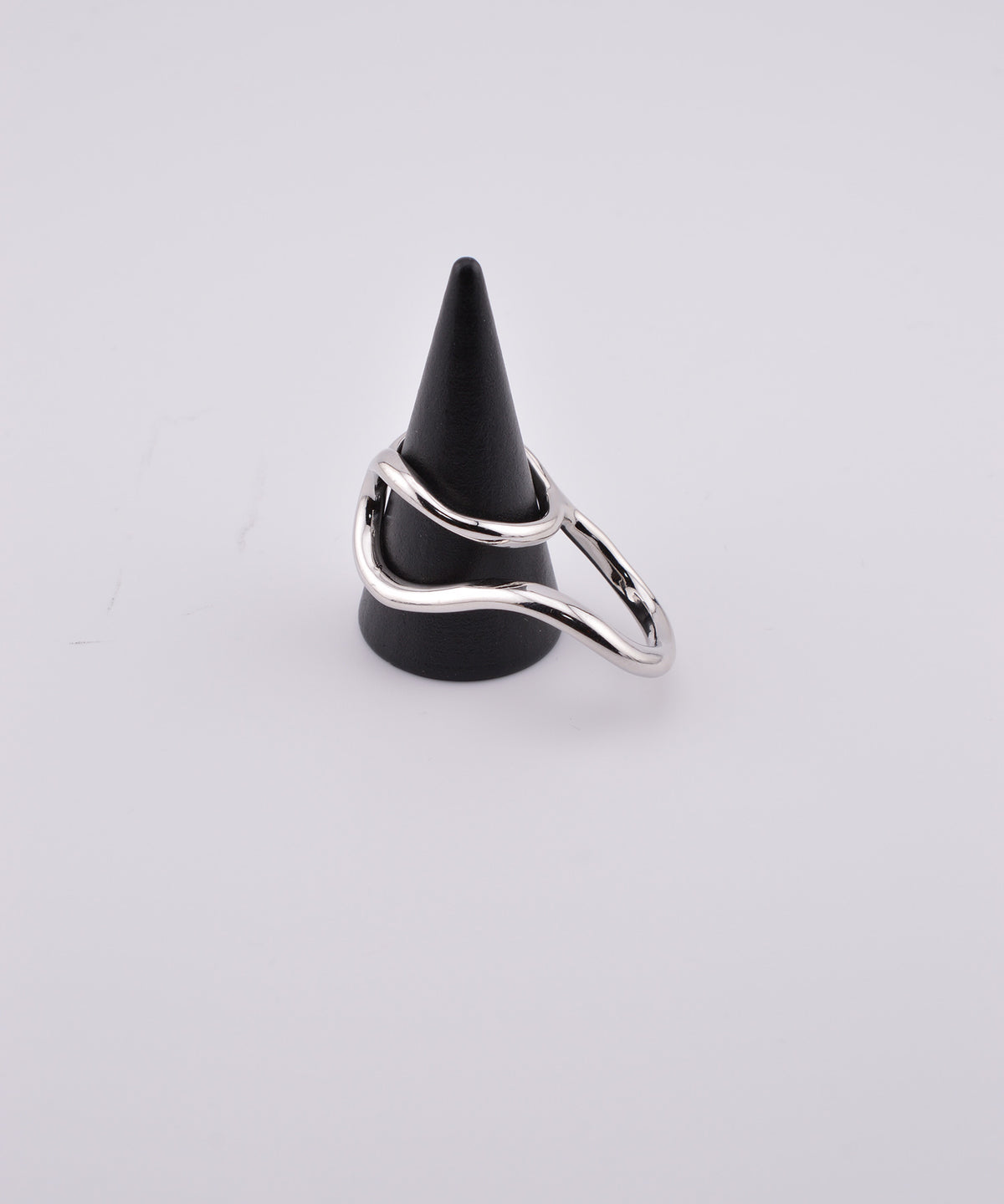 【earyear】Waveform Double Finger Ring