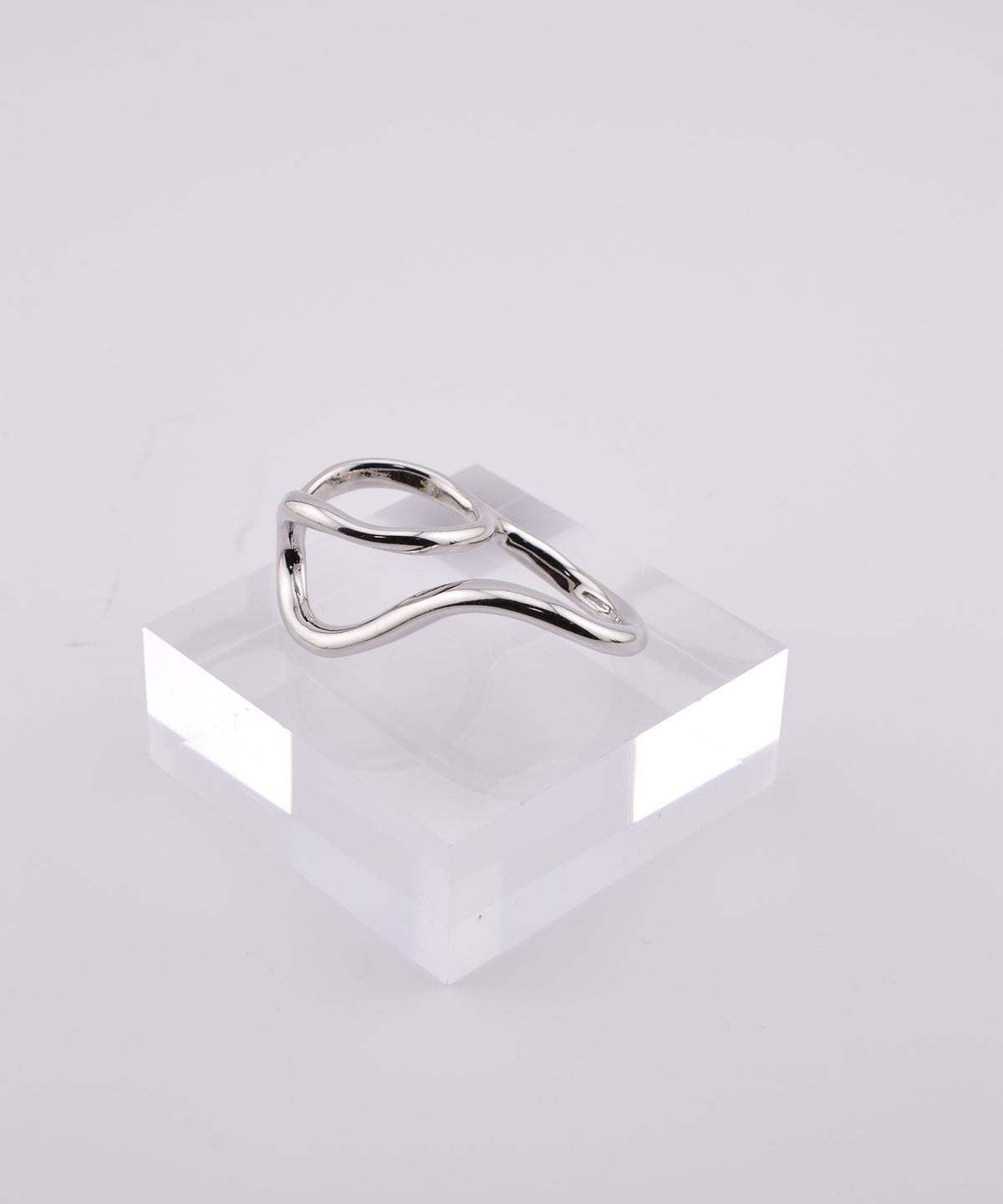 【earyear】Waveform Double Finger Ring