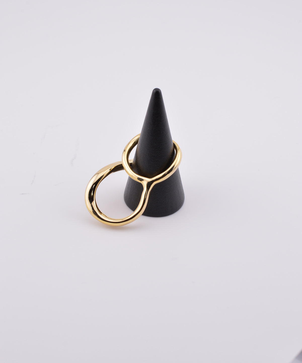 【earyear】Waveform Double Finger Ring
