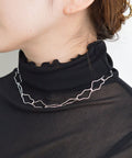 【earyear】Ancient Nuance Needle Circle design Choker Necklace v1