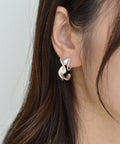 【earyear】Ancient Nuance Twist Plate Stick design Earrings v2