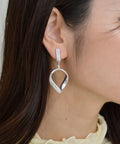 【earyear】Ancient Round Square Twist Stick Plate design Earrings v4