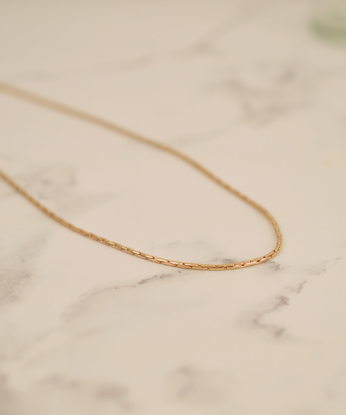 【earyear】Luminous Spiral Necklace Silver&Gold「S」「M」