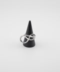 【earyear】Endless Knot Ring：Stainless Art Form Ring