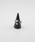 【earyear】Orbit Sphere Ring：Stainless Art Form Ring