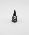 【earyear】Spiral Frame Ring：Stainless Art Form Ring