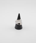 【earyear】Liquid Dome Ring：Stainless Art Form Ring
