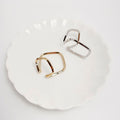 【earyear】Geometric 2 lines Design Metal Hoop Ear Cuff v3<片耳用>