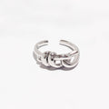【earyear】design type V Design Volume Ring