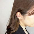 【earyear】Triple simple circle Design Hoop Ear Cuff v2<片耳用>