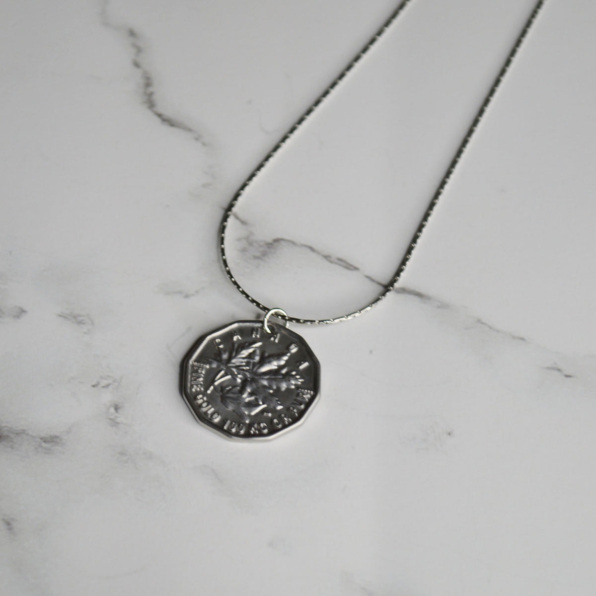 Canada Penny Coin Pendant Necklace