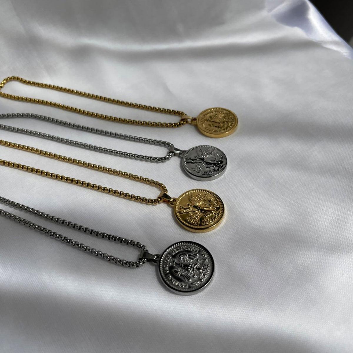 Pesos Coin Necklace