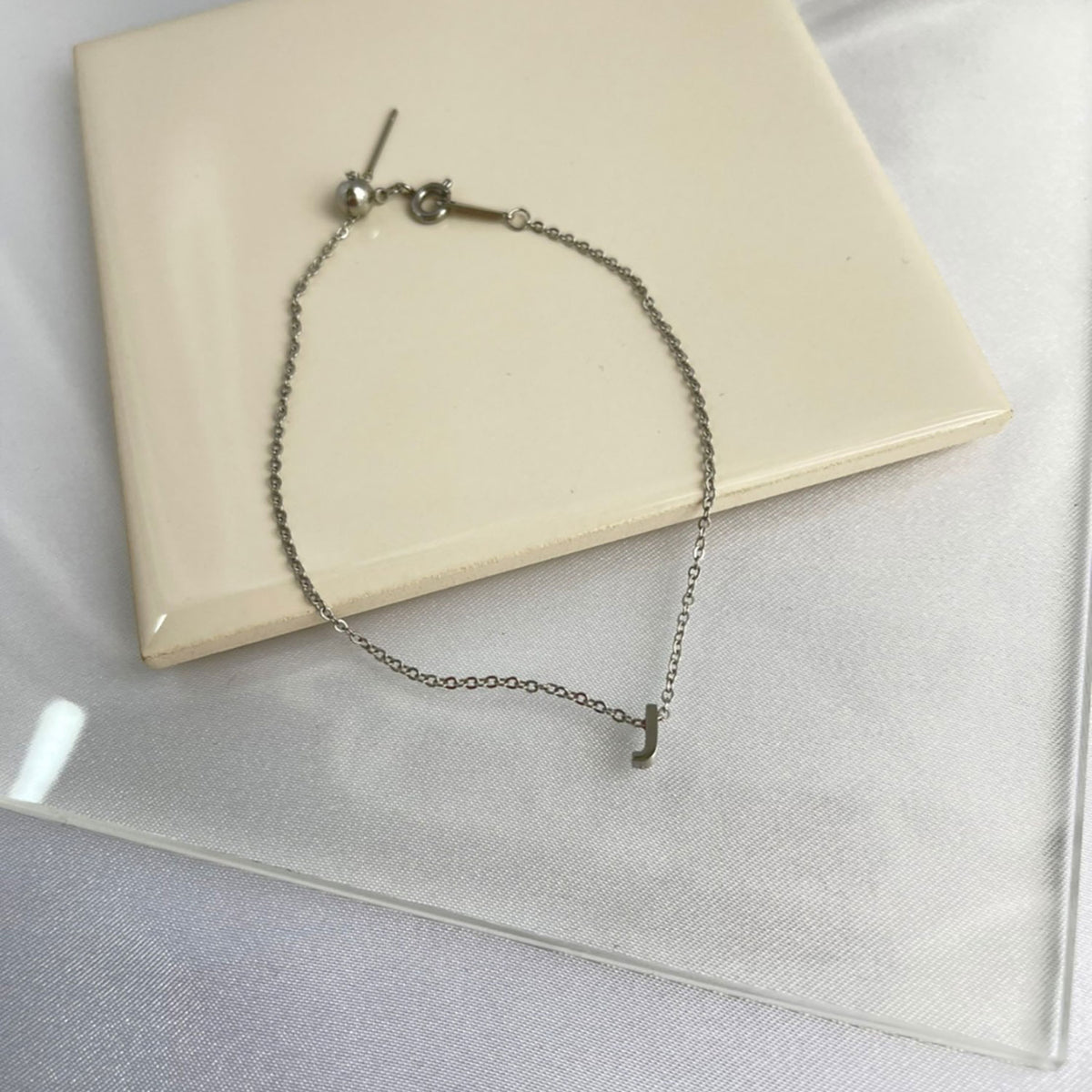 Initial Charm Bracelet A～Z